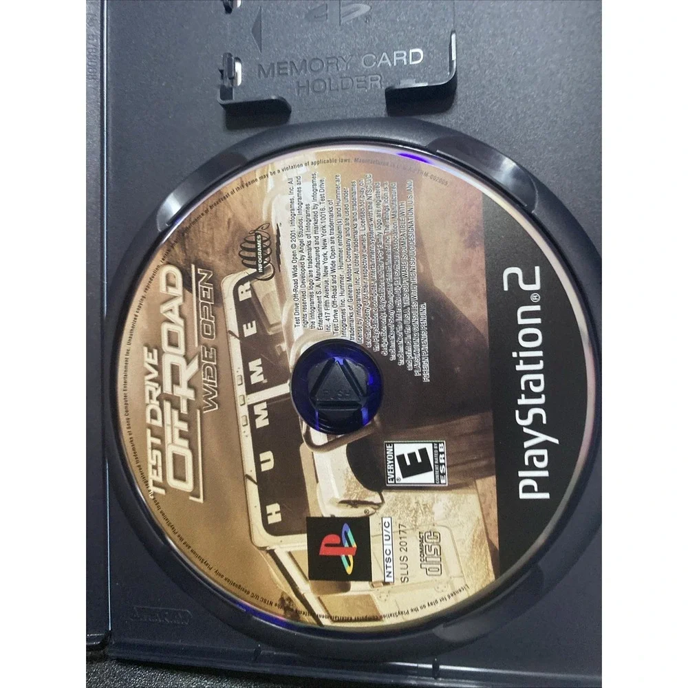 Test Drive Off-Road: Wide Open PlayStation 2 Infogrames Manual E Rated